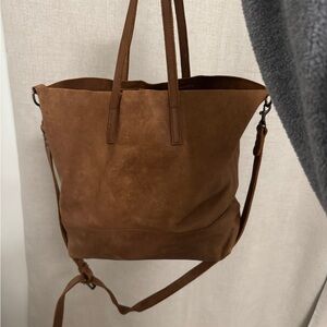 Brown Leather Tote Bag